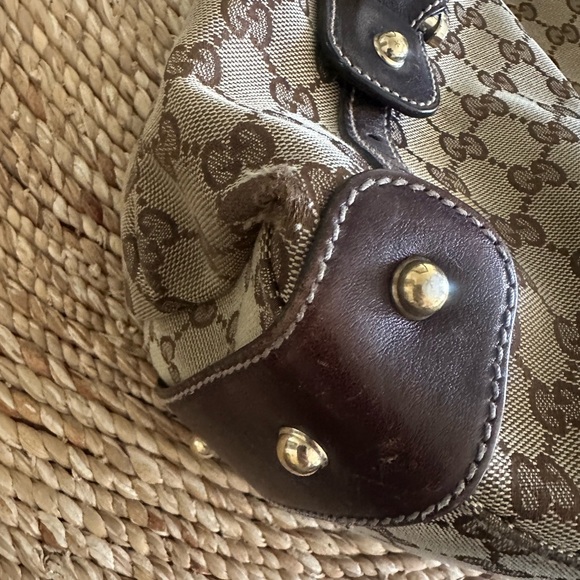 Gucci GG Canvas Medium Pelham Hobo Bag VTG - Picture 7 of 14